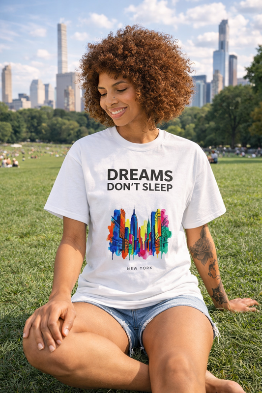 CEM | Dreams Don't Sleep – New York, T-Shirt