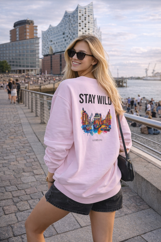 CEM | Stay Wild – Hamburg, Long Sleeve Shirt